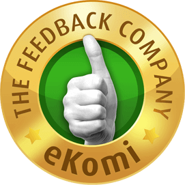 eKomi Gold Kundenbewertungen